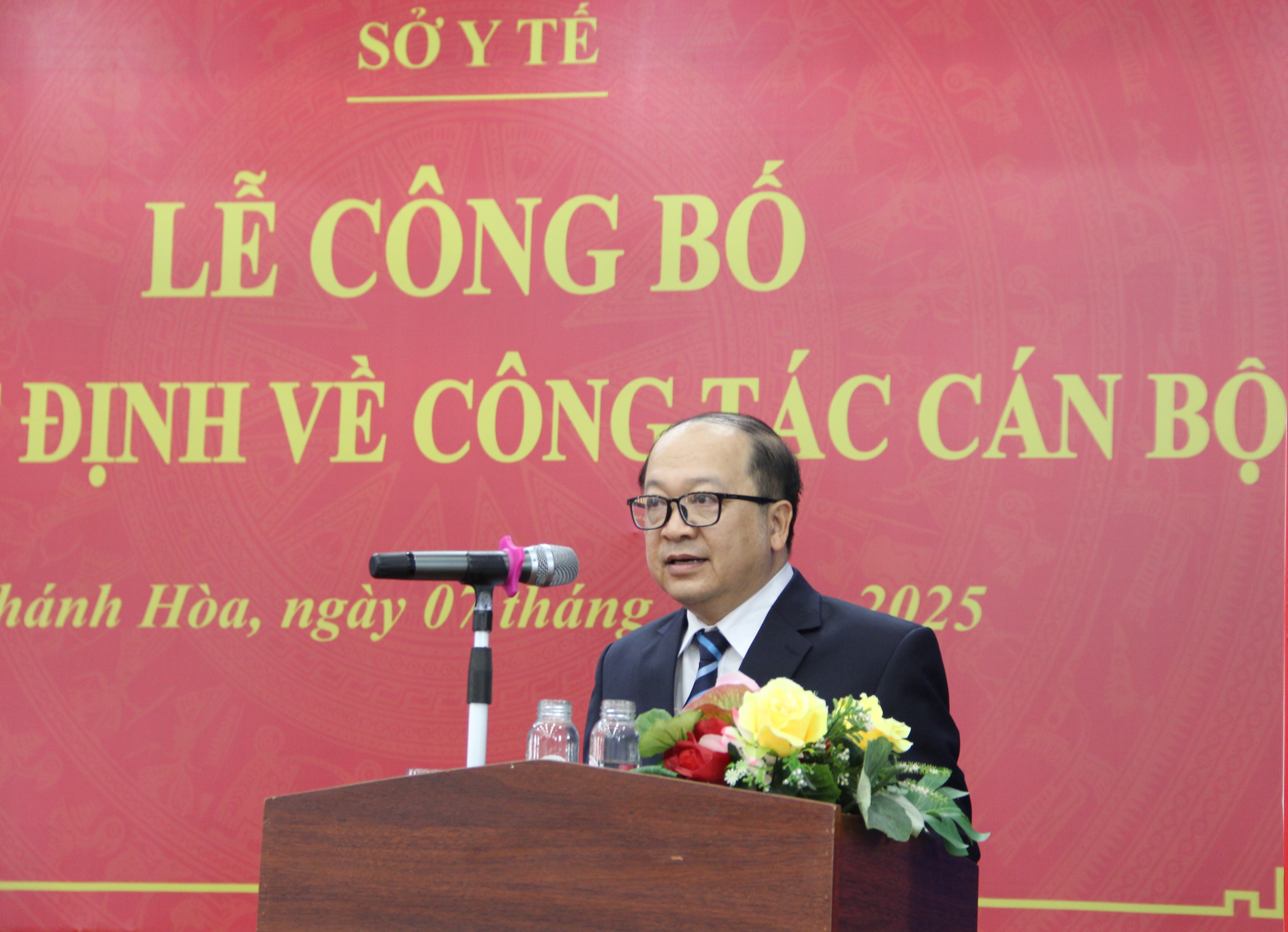 Sở Y tế Khánh Hòa công bố các quyết định về công tác cán bộ